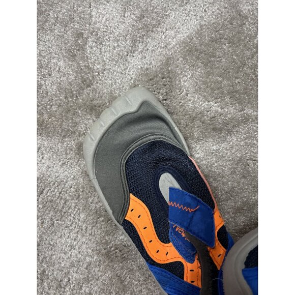 NeatZ‎ Kids Water Shoes Size 13/1 Blue Orange Mesh Fast Drying - Picture 2 of 8